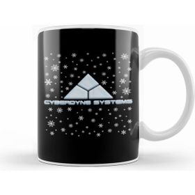 Humuts Terminator Cyberdyne Systems Christmas Snow Logo Kupa