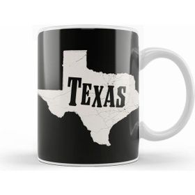 Humuts Texas Map Vintage Kupa