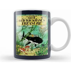 Humuts The Adventures Of Tintin Red Rackhams Treausre Vintage Style Cover Kupa