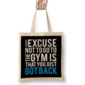 Humuts The Best Excuse Not To Go To The Gym Bez Kadın Günlük Çanta