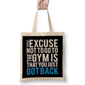 Humuts The Best Excuse Not To Go To The Gym Bez Kadın Günlük Çanta