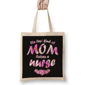 Humuts The Best Kind Of Mom Raises A Nurse Bez Kadın Günlük Çanta