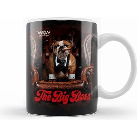 Humuts the Big Boss Pug Köpek Kupa Bardak