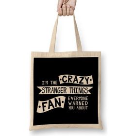 Humuts The Crazy Stranger Things Fan Everyone Warned You About Bez Kadın Günlük Çanta