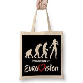 Humuts The Evolution Of Eurovision Bez Kadın Günlük Çanta
