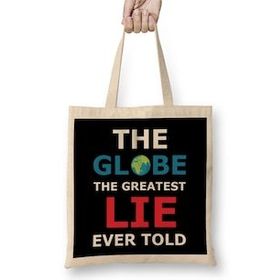 Humuts The Globe The Greatest Lie Ever Told Flat Earth Bez Kadın Günlük Çanta