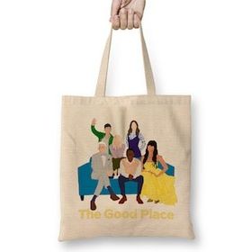Humuts The Good Place Nice Place Bez Uzun Saplı Açık Bej Rengi Çanta