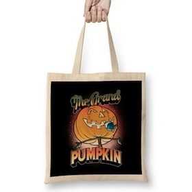 Humuts The Grand Pumpkin Halloween Bez Uzun Saplı Açık Bej Rengi Çanta