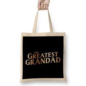 Humuts The Greatest Grandad Bez Uzun Saplı Açık Bej Rengi Çanta