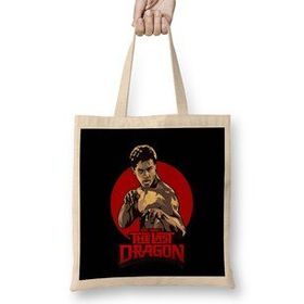Humuts The Last Dragon Bruce Leroy Last Dragon Bez Uzun Saplı Açık Bej Rengi Çanta