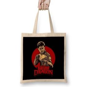 Humuts The Last Dragon Bruce Leroy Last Dragon Bez Uzun Saplı Açık Bej Rengi Çanta