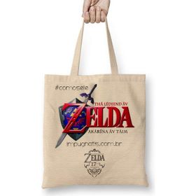 Humuts The Legend Of Zelda Ocarina Of Time Bez Uzun Saplı Açık Bej Rengi Çanta