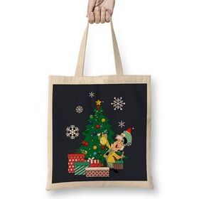 Humuts The Mad Hatter Around The Christmas Tree Bez Uzun Saplı Açık Bej Rengi Çanta