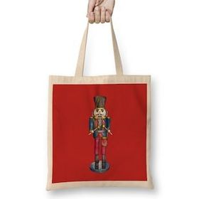 Humuts The Nutcracker Funny Christmas Tee For Men Bez Uzun Saplı Açık Bej Rengi Çanta