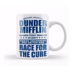 Humuts The Office Dunder Mifflin Celebrity Rabies Awareness Fun Run Race For The Cure Kupa Bardak