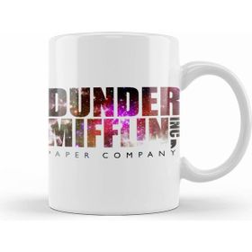 Humuts The Office Dunder Mifflin Logo Galactic Edition Kupa Bardak