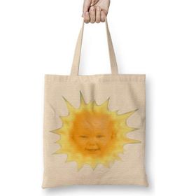 Humuts The Teletubbies Sun Bez Uzun Saplı Açık Bej Rengi Çanta