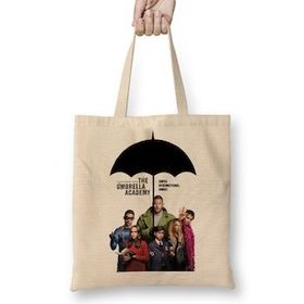 Humuts The Umbrella Academy Bez Uzun Saplı Açık Bej Rengi Çanta