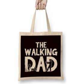 Humuts The Walking Dad Son Father Papa Daddy Stepdad Fatherhood Bez Uzun Saplı Açık Bej Rengi Çanta