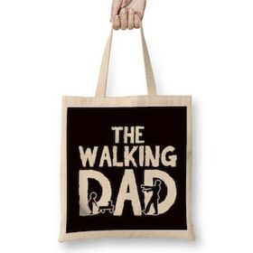 Humuts The Walking Dad Son Father Papa Daddy Stepdad Fatherhood Bez Uzun Saplı Açık Bej Rengi Çanta