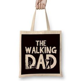 Humuts The Walking Dad Son Father Papa Daddy Stepdad Fatherhood Bez Uzun Saplı Açık Bej Rengi Çanta