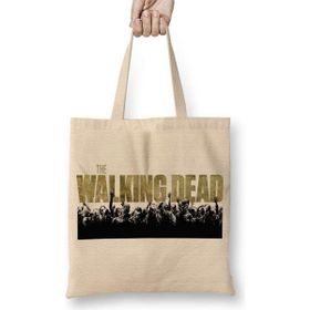 Humuts The Walking Dead Bez Uzun Saplı Açık Bej Rengi Çanta