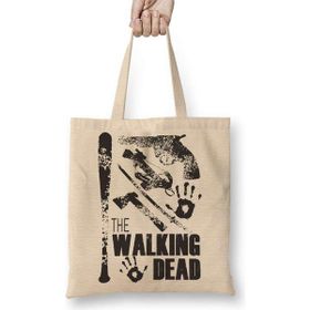 Humuts The Walking Dead Bez Uzun Saplı Açık Bej Rengi Çanta