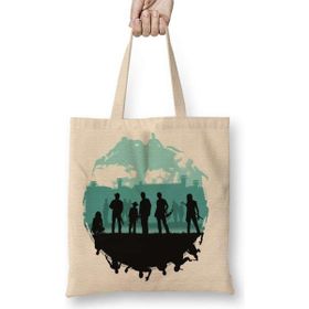 Humuts The Walking Dead Bez Uzun Saplı Açık Bej Rengi Çanta