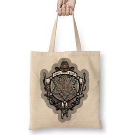 Humuts The Walking Dead Crest Bez Uzun Saplı Açık Bej Rengi Çanta