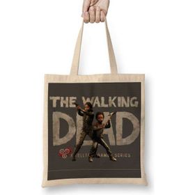 Humuts The Walking Dead Final Season Bez Uzun Saplı Açık Bej Rengi Çanta