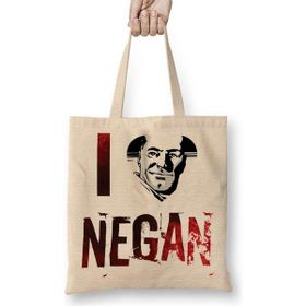 Humuts The Walking Dead Negan Bez Uzun Saplı Açık Bej Rengi Çanta