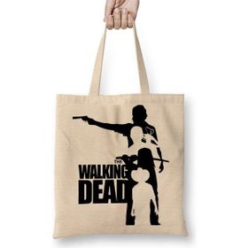Humuts The Walking Dead Rick Grimes Michonne Daryl Carl Bez Uzun Saplı Açık Bej Rengi Çanta