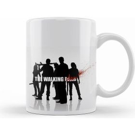 Humuts The Walking Dead Siyah Beyaz Kupa