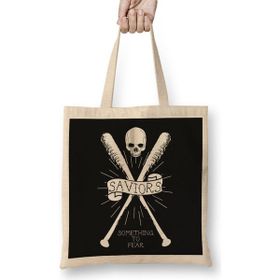 Humuts The Walking Dead Walking Dead Saviors Crest Bez Uzun Saplı Açık Bej Rengi Çanta