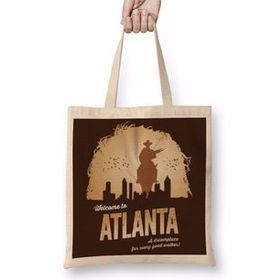 Humuts The Walking Dead Welcome To Atlanta Bez Uzun Saplı Açık Bej Rengi Çanta
