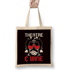 Humuts Theatre Geek Fan Wine Lover Drama Acting Actor Actress Show Bez Uzun Saplı Açık Bej Rengi Çanta