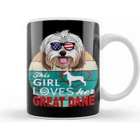 Humuts This Girl Loves Her Great Dog Kupa Bardak