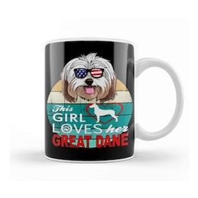 Humuts This Girl Loves Her Great Dog Kupa Bardak