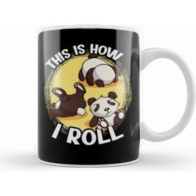Humuts This Is How I Roll Panda Pun Kawaii Little Bear Kupa Bardak