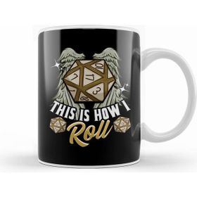 Humuts This Is How I Roll Rpg Tabletop Gaming Dice Pun Kupa Bardak