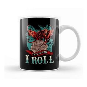 Humuts This Is How I Roll Rpg Tabletop Gaming Dice Pun Kupa Bardak