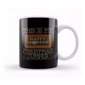 Humuts This Is My Happy Shopper Christmas Jumper Kupa Bardak