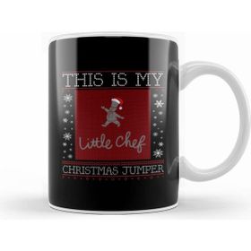 Humuts This Is My Little Chef Christmas Jumper Kupa Bardak