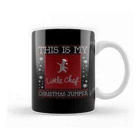 Humuts This Is My Little Chef Christmas Jumper Kupa Bardak