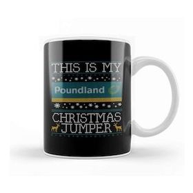 Humuts This Is My Poundland Christmas Jumper Kupa Bardak