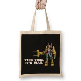 Humuts This Time Its War Ripley Work Loader Aliens Bez Uzun Saplı Açık Bej Rengi Çanta