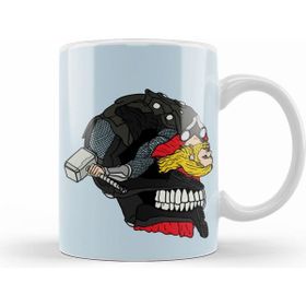 Humuts Thor Odinson Bent Back Skull Kupa Bardak
