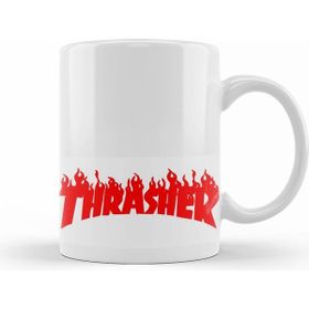 Humuts Thrasher Kırmızı Logo Kupa