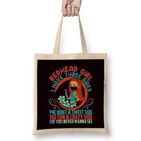 Humuts Three Sides Of Redhead Girl Ginger Red Orange Hair Haired Bez Çanta
