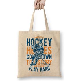 Humuts Time To Play Hockey Bez Kadın Günlük Çanta